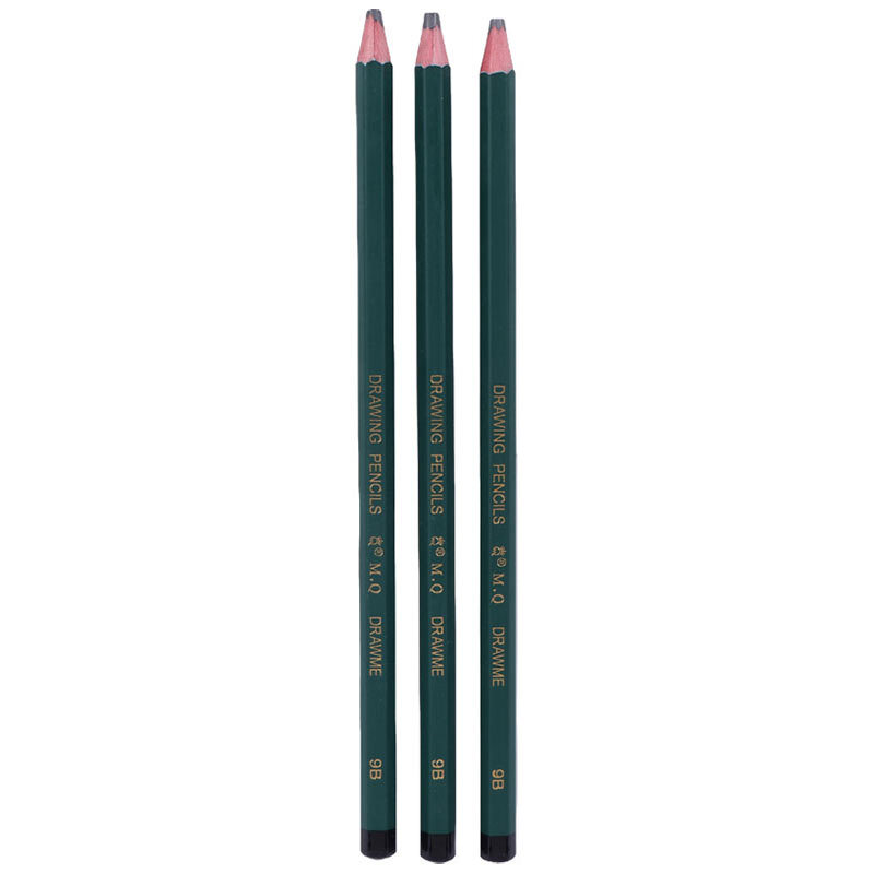مداد طراحی ام کیو 9B بسته 12 عددی