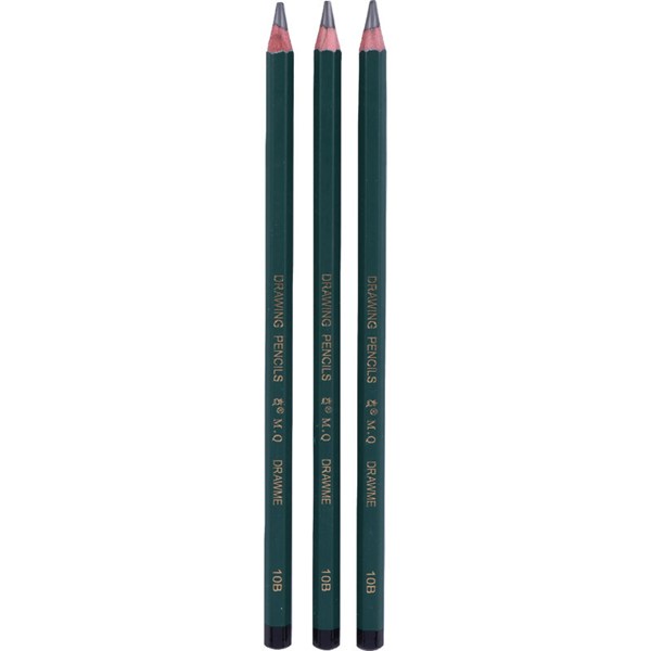 مداد طراحی ام کیو 10B بسته 12 عددی