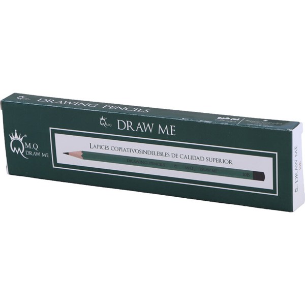 مداد طراحی ام کیو 10B بسته 12 عددی