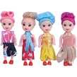 عروسک دختر کوچک سلفونی کد 101668 بسته 4 عددی