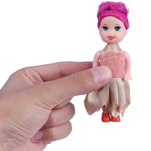 عروسک دختر کوچک سلفونی کد 101668 بسته 4 عددی