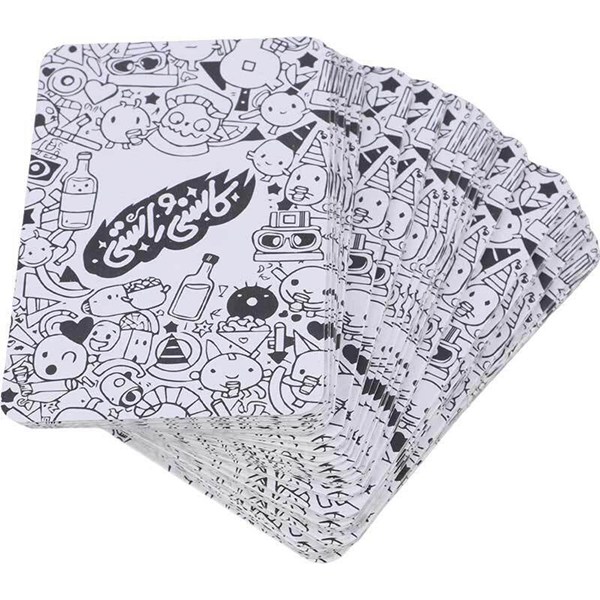 بازی فکری کاسنی و راستی 200 کارتی چارپایه