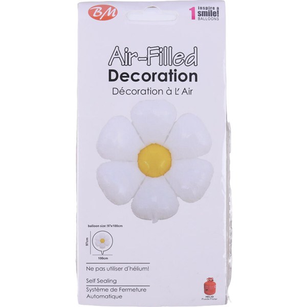 بادکنک هلیومی فویلی 100*97 سانتی متر گل بابونه BM