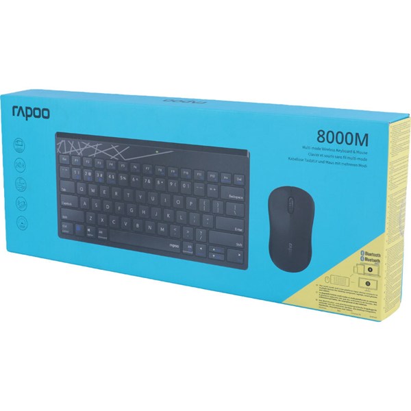 کیبورد و موس بی سیم رپو 8000M