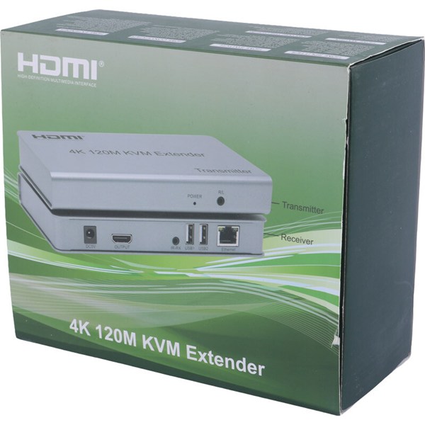 کی وی ام اکستندر HDMI طول 120 متر کد 1