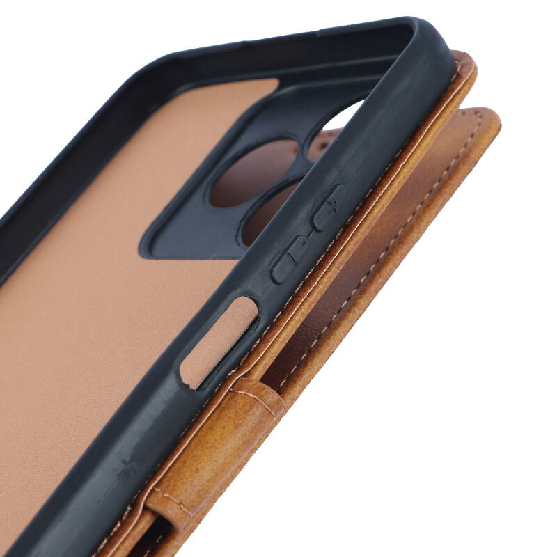 کیف چرمی مگنتی ریلمی Note 50 محافظ لنزدار