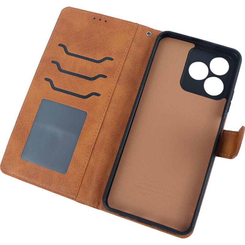 کیف چرمی مگنتی ریلمی Note 50 محافظ لنزدار