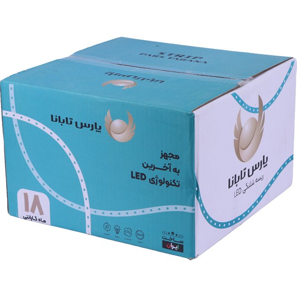 ریسه شلنگی پارس تابانا 2835 طول 100 متر + سوکت