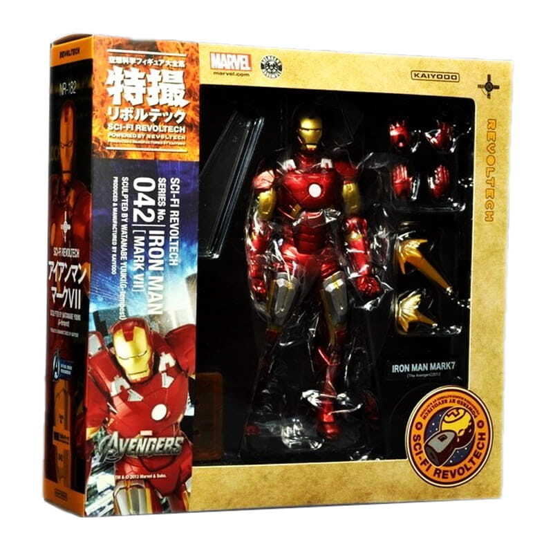 اکشن فیگور کایودو طرح Iron Man Mark 7 کد 2114