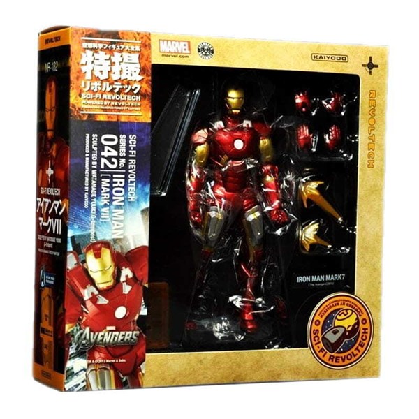 اکشن فیگور کایودو طرح Iron Man Mark 7 کد 2114