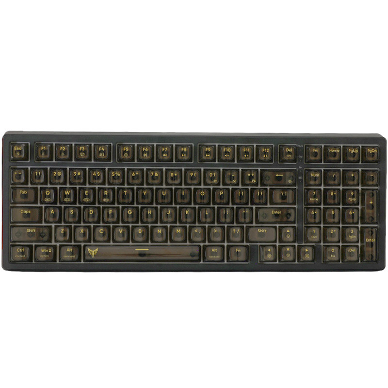 کیبورد بی سیم گیمینگ هیسکا Crystal Knight HX-KEG460