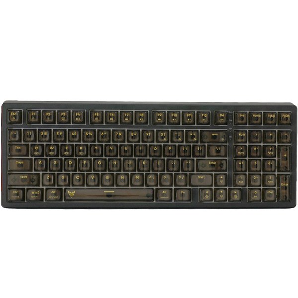 کیبورد بی سیم گیمینگ هیسکا Crystal Knight HX-KEG460