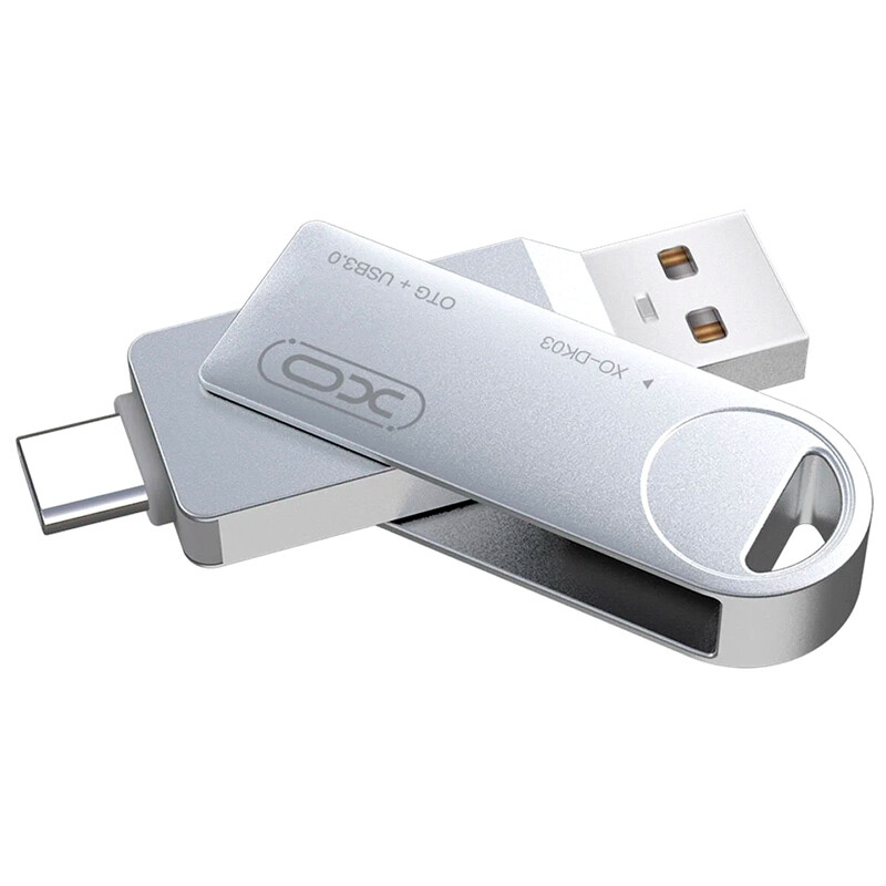 فلش 128 گیگ ایکس او XO-DK03 OTG Type-C USB3.0