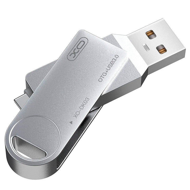 فلش 128 گیگ ایکس او XO-DK03 OTG Type-C USB3.0