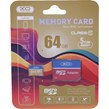 رم میکرو 64 گیگ ایکس او U3 C10 + خشاب