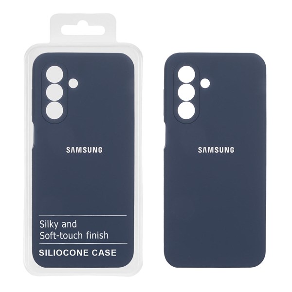 قاب سیلیکونی پاک کنی اورجینال درجه یک Samsung Galaxy A17 / A26 - سرمه ای (پک دار)