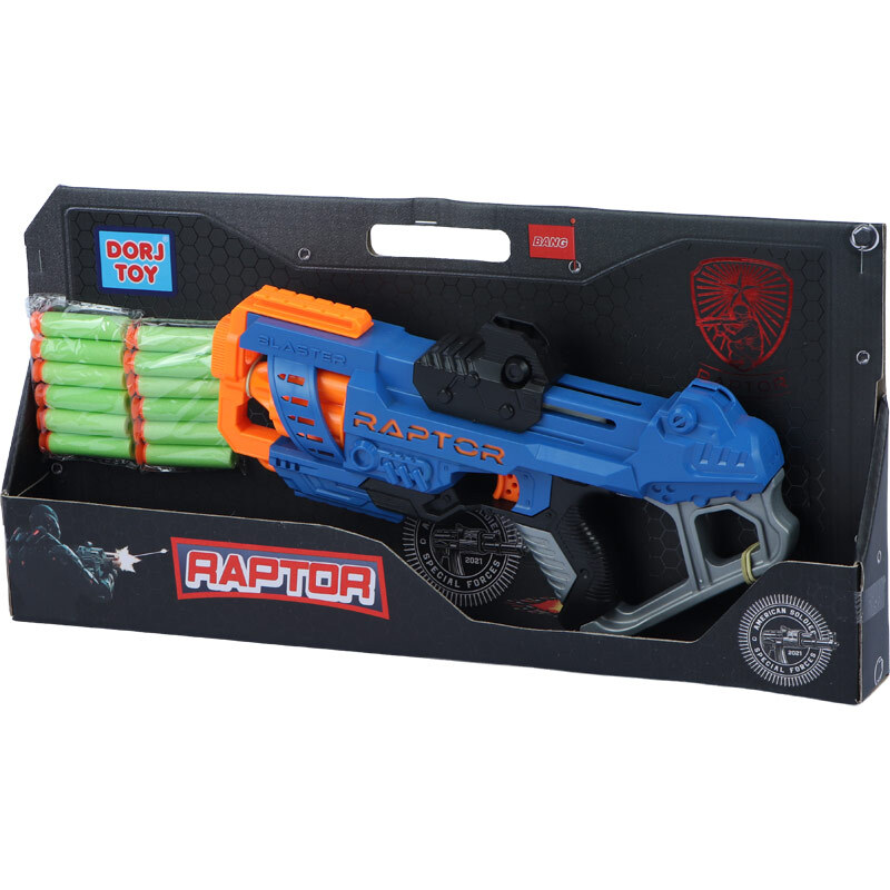 تفنگ اسباب بازی تیر فومی درج توی Raptor کد 16701