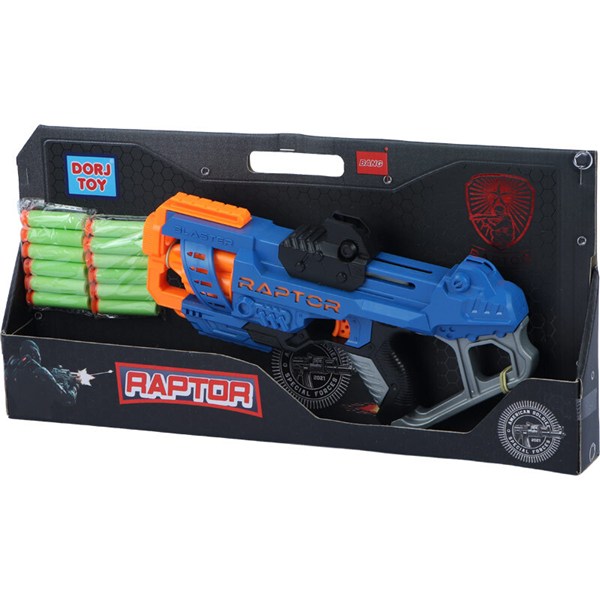 تفنگ اسباب بازی تیر فومی درج توی Raptor کد 16701