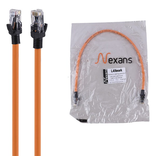 کابل شبکه Cat6 نگزنس N110-215CO طول 0.5 متر کد 1