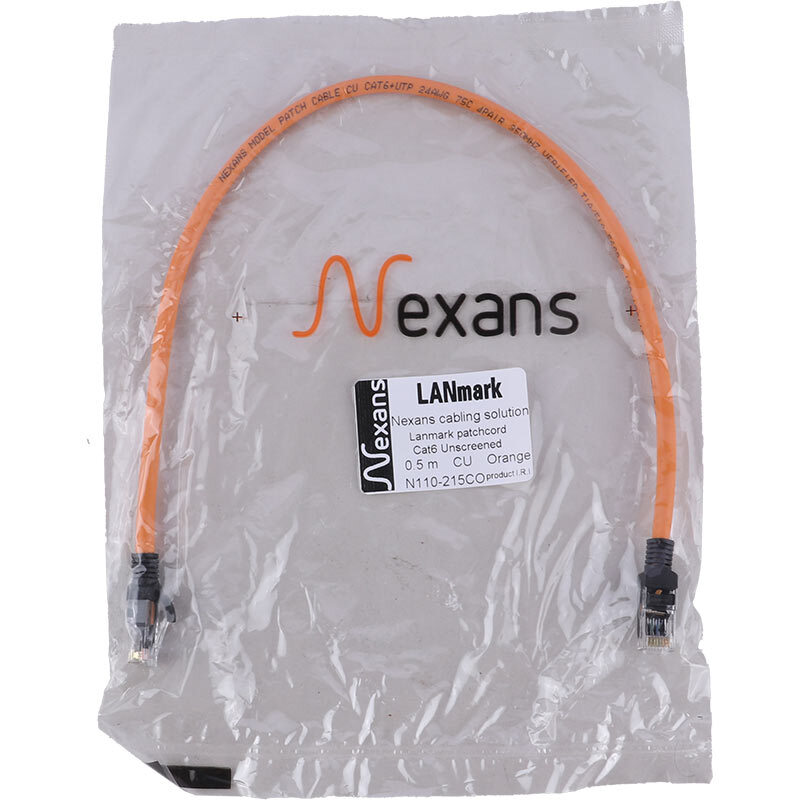کابل شبکه Cat6 نگزنس N110-215CO طول 0.5 متر کد 1
