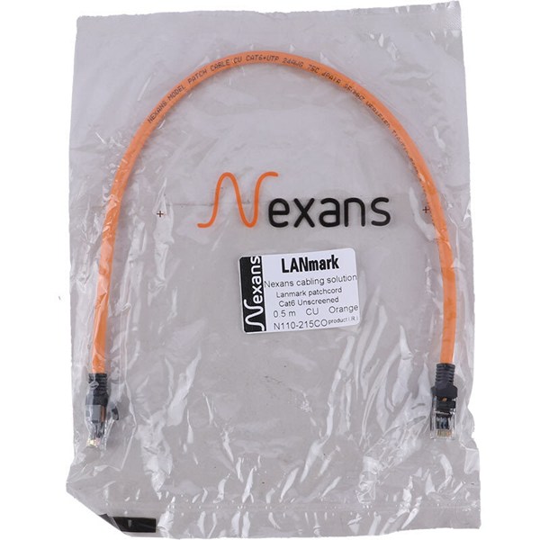 کابل شبکه Cat6 نگزنس N110-215CO طول 0.5 متر کد 1