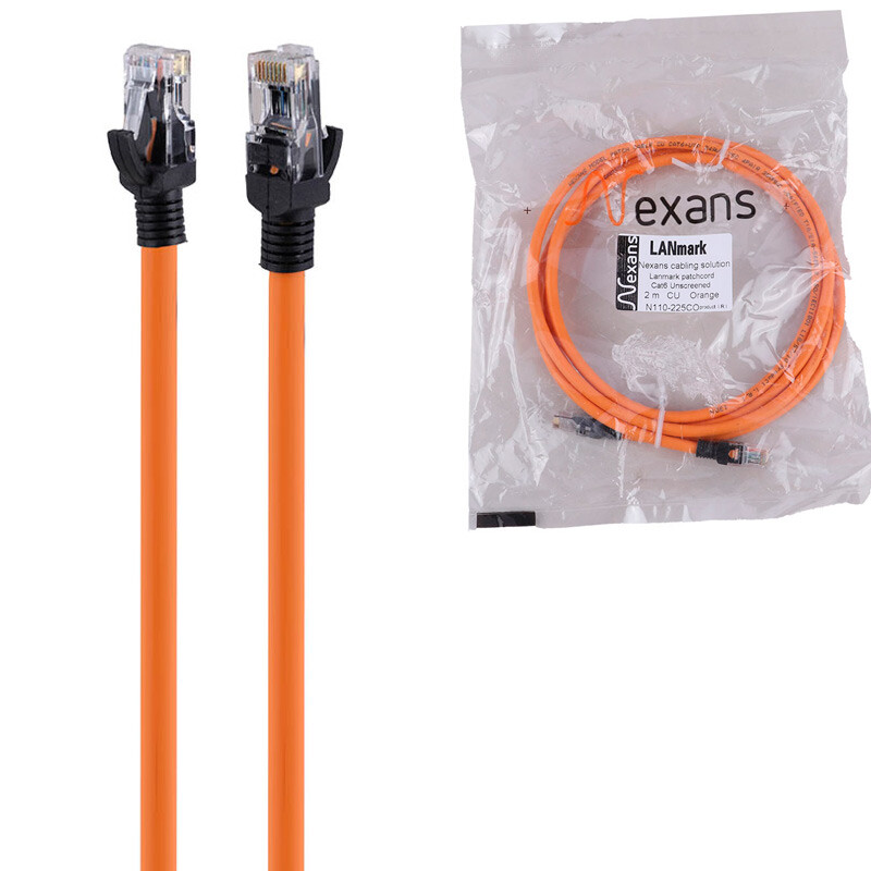 کابل شبکه Cat6 نگزنس N110-225CO طول 2 متر