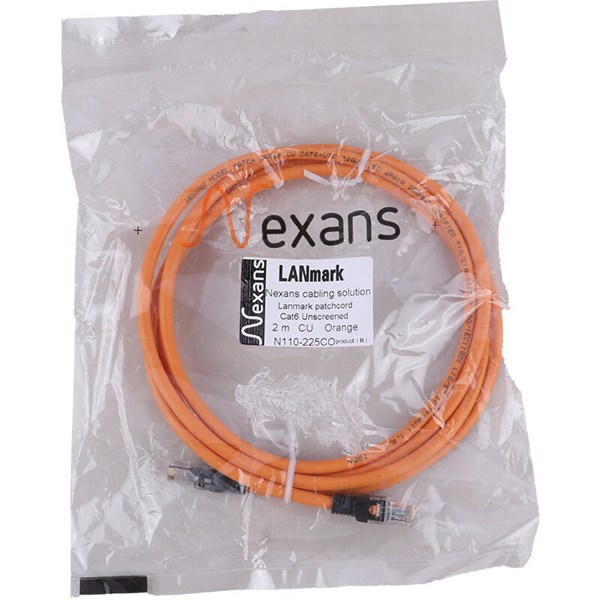 کابل شبکه Cat6 نگزنس N110-225CO طول 2 متر