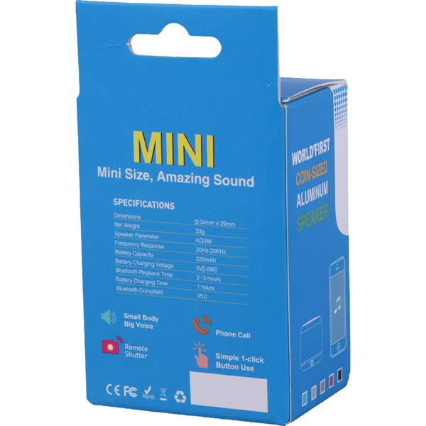 اسپیکر بلوتوثی Mini کد 3