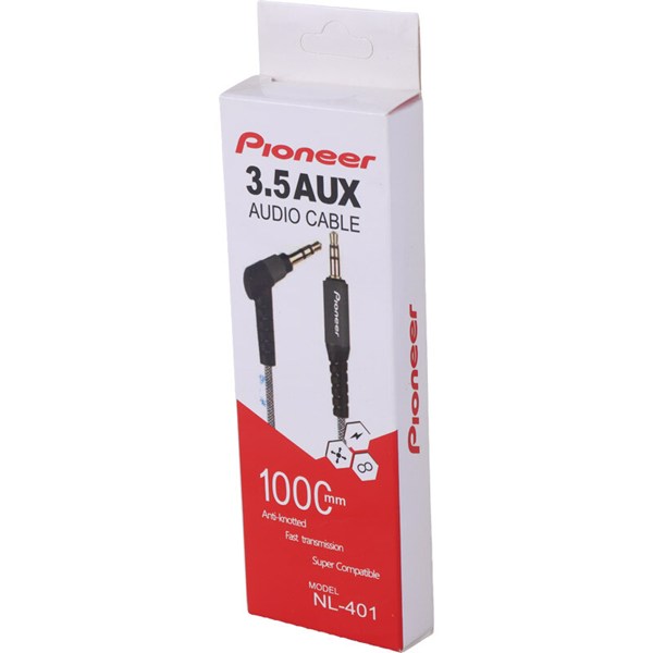کابل AUX پایونیر NL-401 یکسر L طول 1 متر