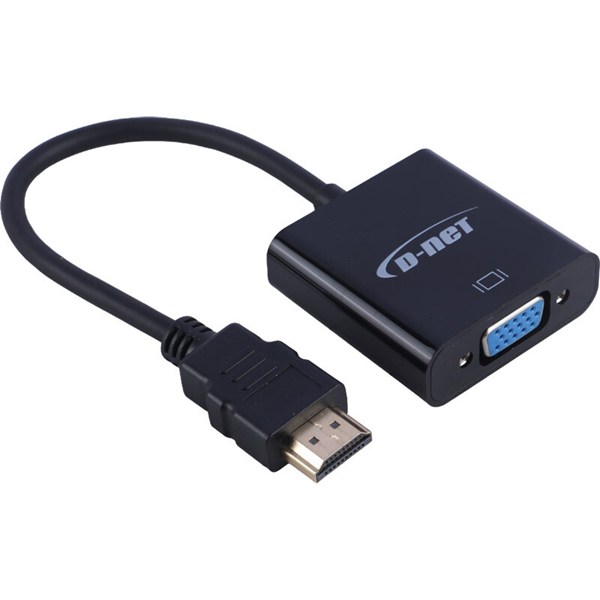 تبدیل HDMI به VGA دی نت DT-403 + کابل Micro USB