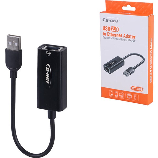 تبدیل USB به LAN دی نت DT-488
