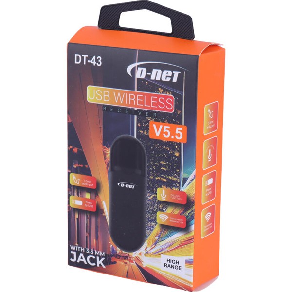 دانگل بلوتوث خودرو دی نت DT-43