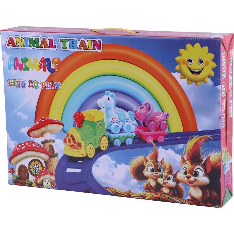 اسباب بازی قطار حیوانات