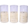 شمع LED طرح استوانه ای