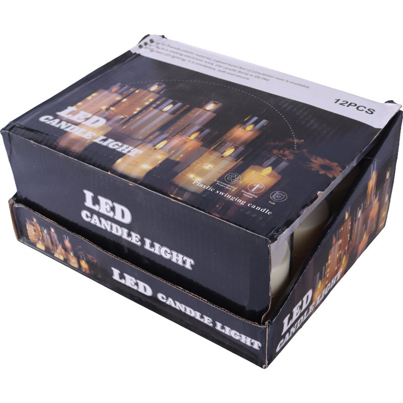 شمع LED طرح استوانه ای