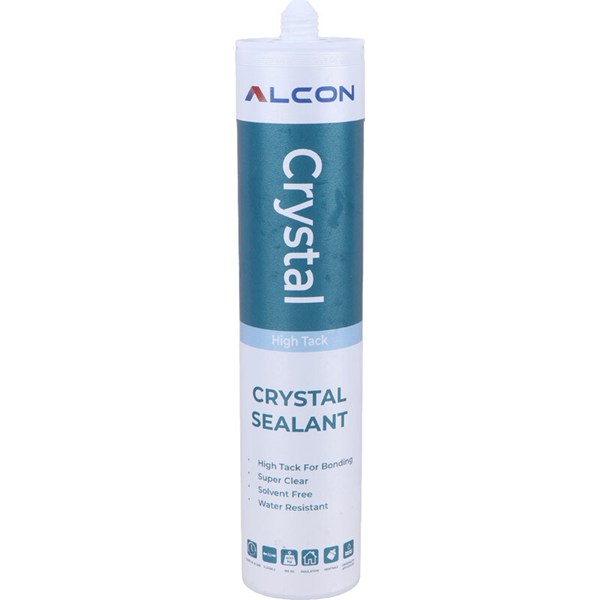 چسب سیلیکونی آلکون Crystal حجم 300 میلی لیتر