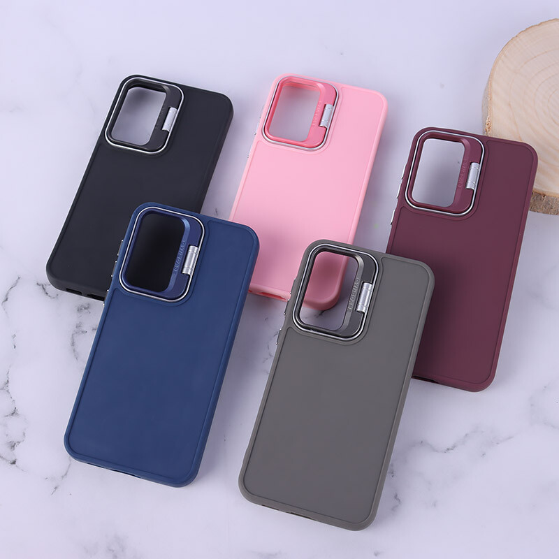 قاب سیلیکونی Cyns Case سامسونگ Galaxy S25 FE استندشو
