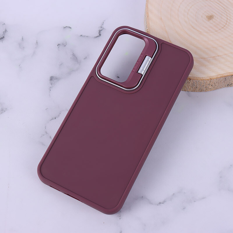 قاب سیلیکونی Cyns Case سامسونگ Galaxy S25 FE استندشو