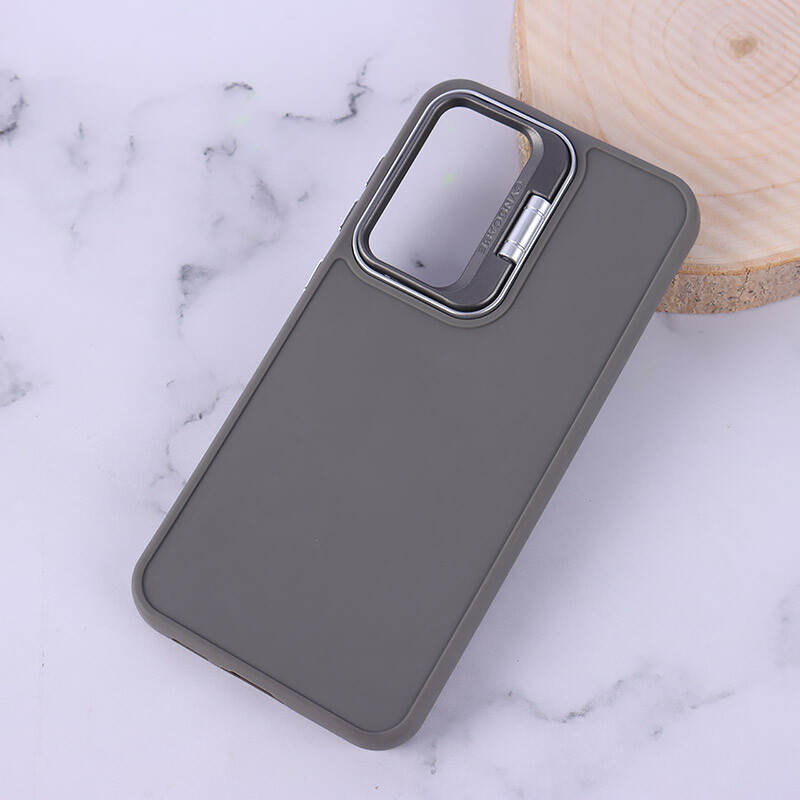 قاب سیلیکونی Cyns Case سامسونگ Galaxy S25 FE استندشو
