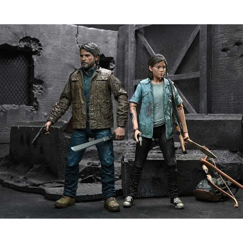 اکشن فیگور طرح Joel and Ellie Last Of Us Part 2