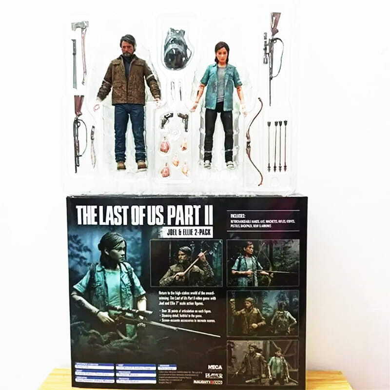 اکشن فیگور طرح Joel and Ellie Last Of Us Part 2