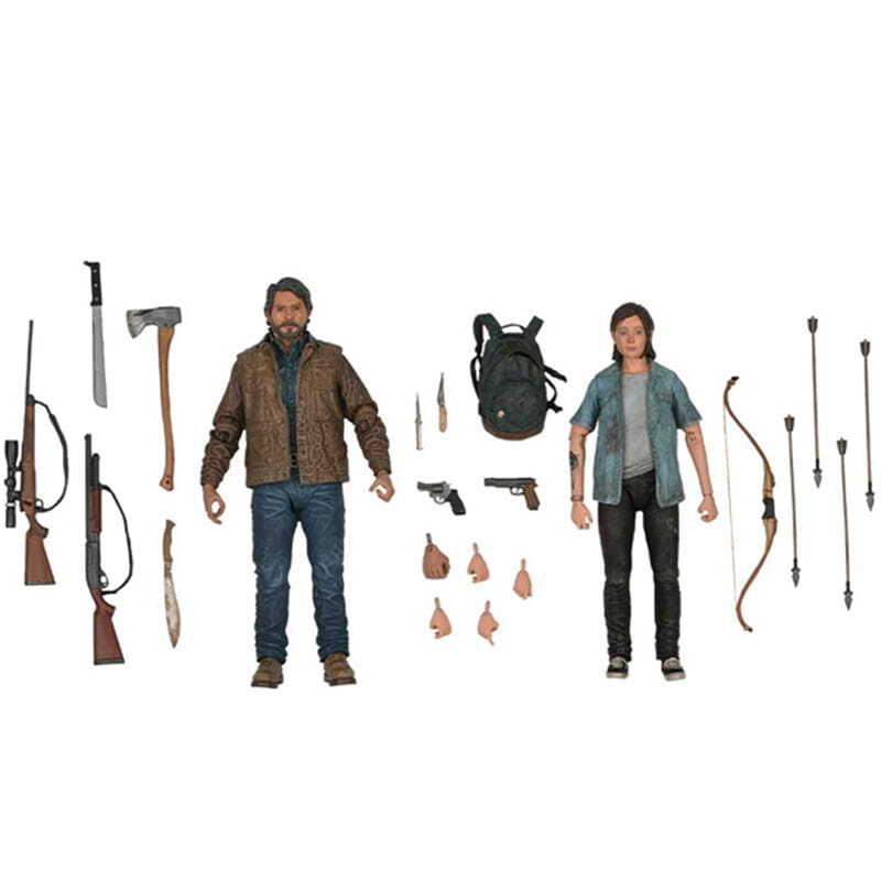 اکشن فیگور طرح Joel and Ellie Last Of Us Part 2