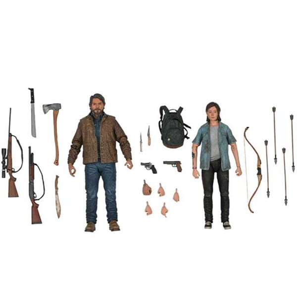 اکشن فیگور طرح Joel and Ellie Last Of Us Part 2