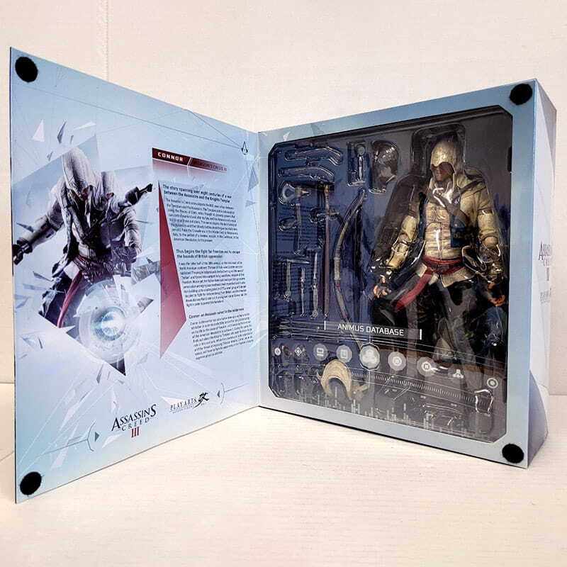 اکشن فیگور Play Arts طرح Assassins Creed III Connor کد 81443