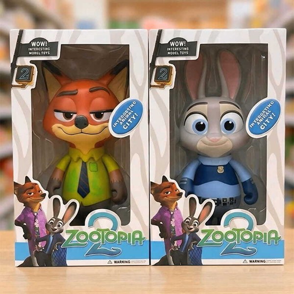 اکشن فیگور طرح Zootopia کد 9944 بسته 2 عددی