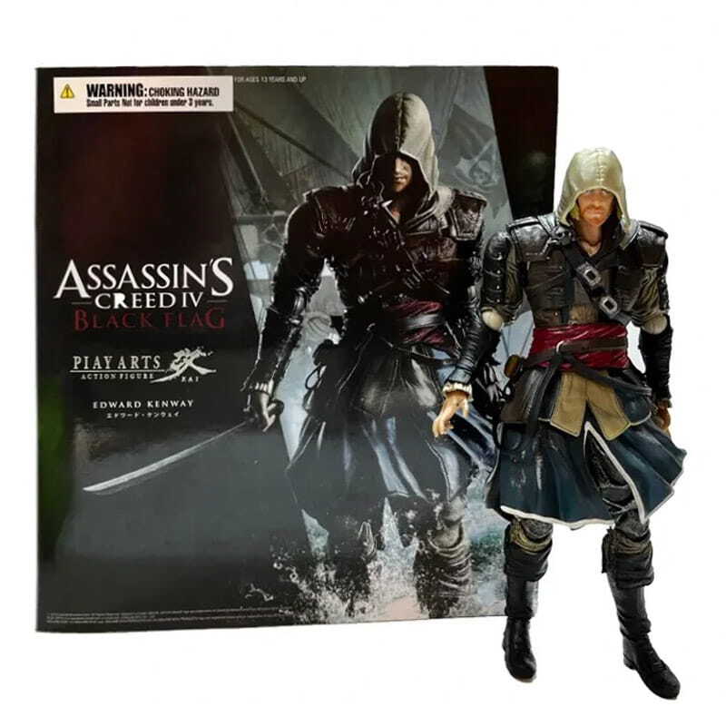 اکشن فیگور Play Arts طرح Assassins Creed IV Black Flag Edward Kenway کد 81445