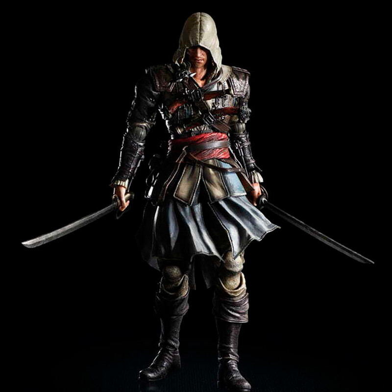 اکشن فیگور Play Arts طرح Assassins Creed IV Black Flag Edward Kenway کد 81445