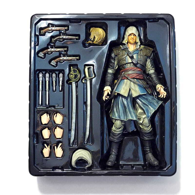 اکشن فیگور Play Arts طرح Assassins Creed IV Black Flag Edward Kenway کد 81445