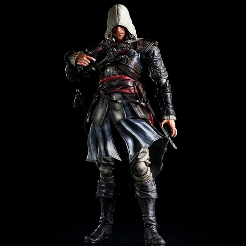 اکشن فیگور Play Arts طرح Assassins Creed IV Black Flag Edward Kenway کد 81445