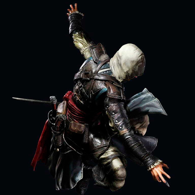 اکشن فیگور Play Arts طرح Assassins Creed IV Black Flag Edward Kenway کد 81445